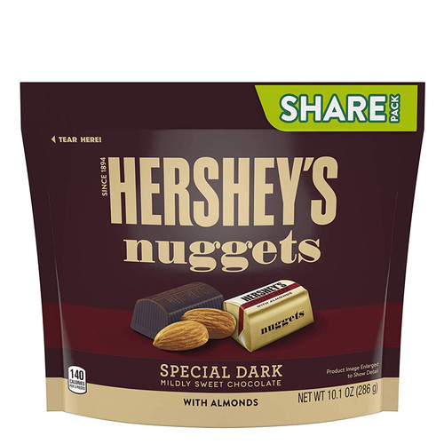 Hershey's Nuggets Share Pack, Special Dark With Almonds